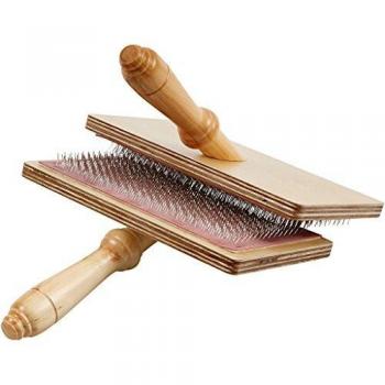 Brosse a Carder de Buena Calidad, Tamaño 20x11 cm, 1 Par