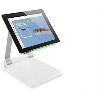 Belkin Stage Presenter with Foldable and Transportable Support for Apple iPad, iPhone, Android Tablet and Smartphones - Green, Silver