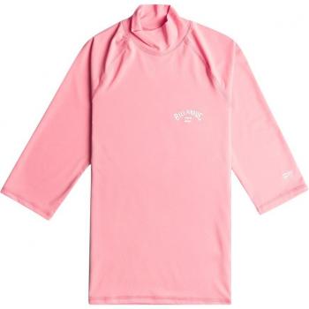 Camiseta de mujer Billabong Tropic Surf rosa manga corta M