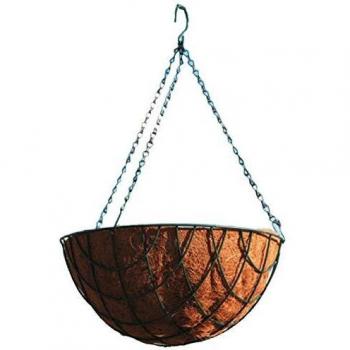 Macetero Colgante de Coco Faura, 30 cm Diámetro