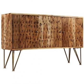 vidaXL Madera Acacia Maciza Aparador 120x30x75 cm Mesa Mesita Mesilla Consola