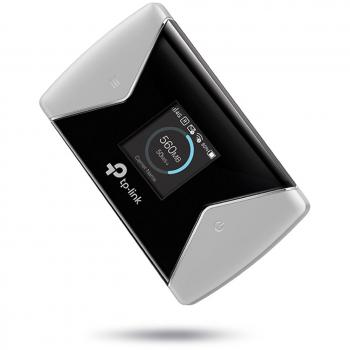 TP-Link M7650 4G+ MiFi, Portable Travel Wi-Fi with SD Card Slot, Unlocked LTE-Advanced Cat11 Mobile Hotspot for Caravan (Supports up to 32 Devices, Easy tpMiFi App Management)