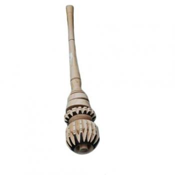 Tumia LAC - Hand Carved Wooden Molinillo Whisk - Traditional Hot Chocolate Whisk by Tumia LAC