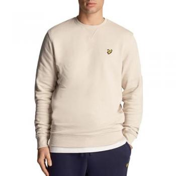 Sudadera de Cuello Redondo Lyle & Scott en Gris - Talla Extra Grande, 100% Algodón
