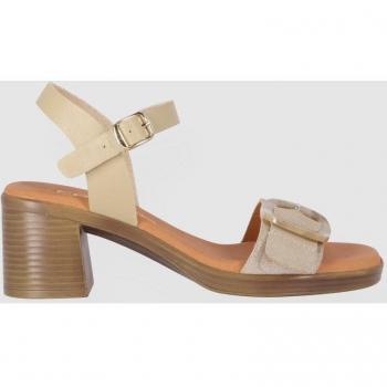Chika10 Leather NEW GOTICA 06 Sandalia de Tacón Oro/Gold