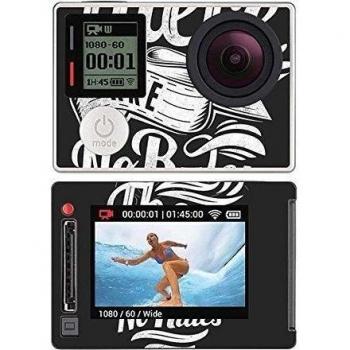 Royal adhesivo RS.100278 Pegatina para GoPro Hero 4 Silver con diseño no Rules