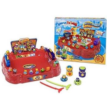 SuperThings - Playset Battle Arena, Contiene 1 Arena, 2 Battle Spinners Exclusivos y 2 SuperThings Exclusivos