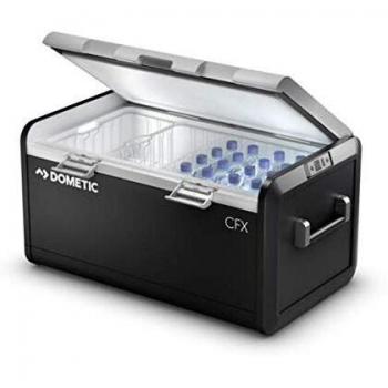 Nevera Dometic Coolfreeze CFX3 100 - Capacidad de 100 litros, funcionamiento a 12V/24V/230V, tecnología de refrigeración eficiente, diseño portátil y robusto, control digital de temperatura, aislamiento