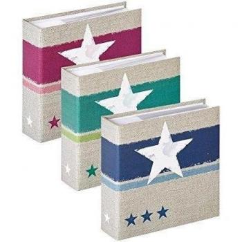 Walther Stellar Memo-Album 9x13 200 fotos farbl.sortiet ME478
