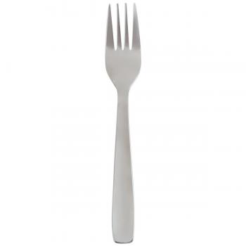 Quid Cibus Cucharillas para Postre, Acero Inoxidable, Gris, 22.3x5.8x2.29 cm, 6 Unidades