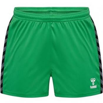 Hummel Pantalones Cortos Authentic Pl para Mujer, Jelly Bean, Large