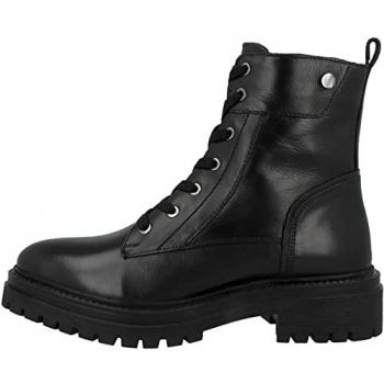 Botines Geox D Iridea C para Mujer, Negro, Talla 35 EU