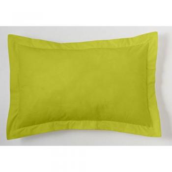 Funda de cojín Alexandra House Living Pistacho 55 x 55 + 5 cm, ESTELIA Funda cojín pistacho, ESTELA - Funda de cojín Combi Lisos Color Pistacho - Medidas 50