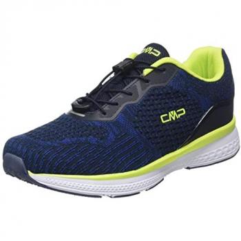 CMP Nhekkar Kids' Multisport Trainers - Unisex Black Blue EU 37