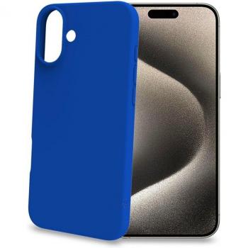 Funda para Móvil Celly CROMO1080BL Azul 17 cm (6.7) TPU para iPhone 16 Plus