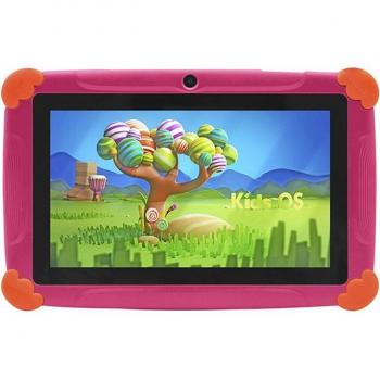 Tablet Infantil DAM K77 WiFi, SO Android 7, Pantalla de 7 con resolución 1024x600px, procesador MTK8321 Quad-Core a 1.3GHz, 1GB de RAM y