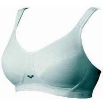 Arena Lorybel - Sujetador de deporte para mujer, tamaño 100C, color blanco