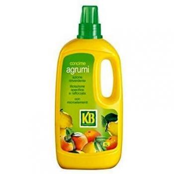 Concime Líquido para Agrumes KB 1 L - NPK 8-6-8,5, Abono Rápida Absorción