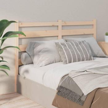 Cabecero de cama 206x4x100 cm madera maciza de pino