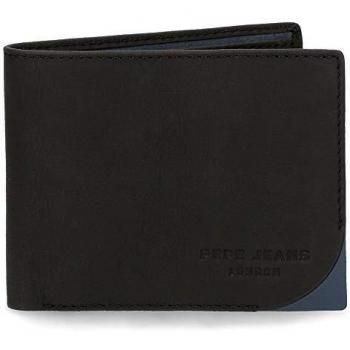Cartera Pepe Jeans Arrow con Tarjetero Negra, Única