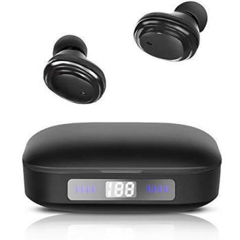 STOGA Auriculares Bluetooth,Con mini caja de carga portátil Estreo In-Ear Deportivos Earphones