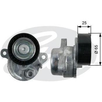 Polea tensora GATES T39212 para correa poli V, tipo de producto: tensores de correas, características: diseño robusto, fácil instalación, compatible con múltiples vehículos, alta durabilidad y resistencia al desgaste