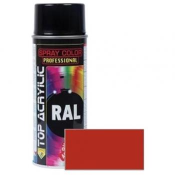 Spray Acrílico Rojo Coral RAL-3016 400ml - TOP ACRYLIC