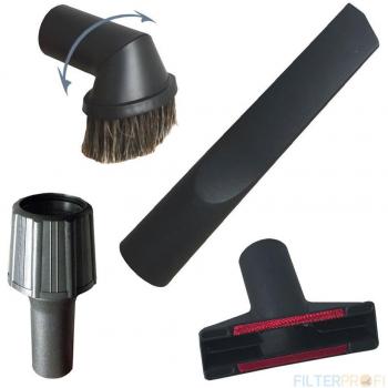 TOP - Juego de boquillas (Universal) / Kit de accesorios Para aspiradora AEG-Electrolux Ergospace ZE 310, Philips FC9018/10, AEG / AEG-Electrolux AAM 6128 Air Max, Tornado TO 6410
