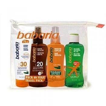 BABARIA Set Viaje Neceser 1UN Unisex Adulto, Negro, Único