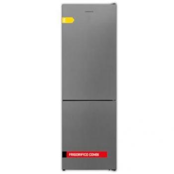 Frigorífico Combi Corberó Inox No Frost 186cm, 295L, Clase E, 39dB, MultiCooling