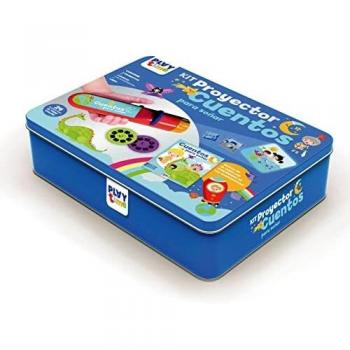 KIT PROYECTOR CUENTOS CAJA METALICA