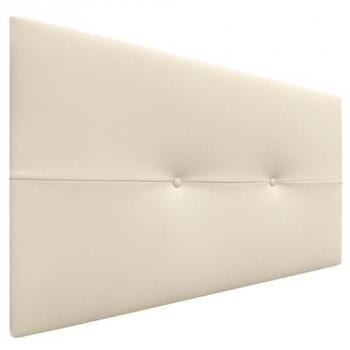 Cabecero Tapizado de Polipiel Aqualine Luxe Vainilla 95cm para Camas 70/80/90