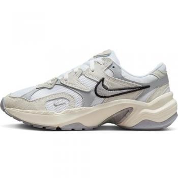 Nike AL8 Zapatillas Mujer Blanco 37.5 Piel Foot Locker White White Metallic Silver Black Sail