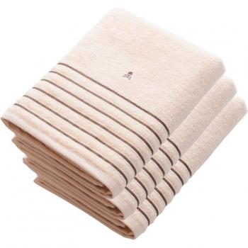 Set de 3 toallas de ducha 100% algodón (150x90 cm) 550GSM en gris Scalpers Home
