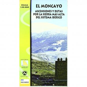 El Moncayo. Ascensiones y rutas 1:30.000