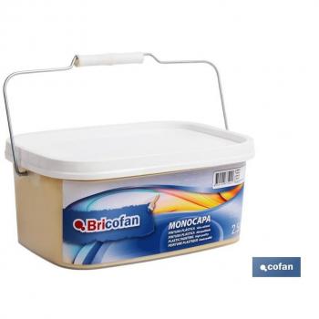 Pintura Plástica Monocapa Beige 2,5 Lt