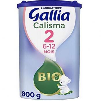 Gallia Calisma 2ª Edad Orgánico 800g (6-12 meses)