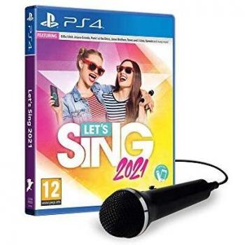 Let's Sing 2021 + 1 Microphone Bundle Plurilingüe PlayStation 4