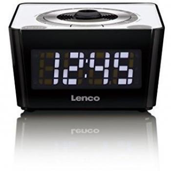 Lenco CR-16 Color blanco Rádio reloj