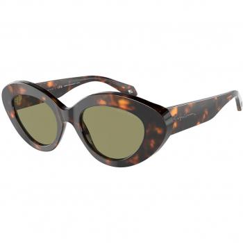 Giorgio Armani AR8188 599314 Women's Cat Eye Sunglasses Tortoiseshell Acetate