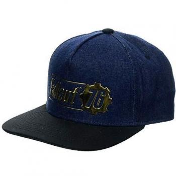 Difuzed SB320037FAL Gorra de béisbol Fallout 76 Logo, Azul, Talla única Unisex niños