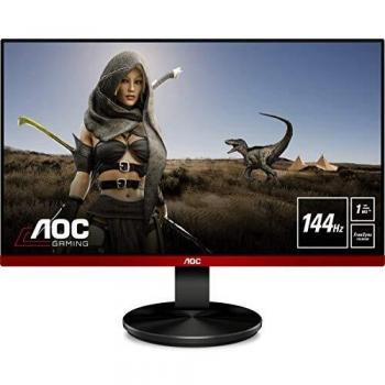 AOC Gaming G2490VXA - 24 Inch FHD Monitor, 144HZ, 1 ms MPRT, VA, AMD FreeSync Premium, Low Input Lag, Inbuilt Speakers