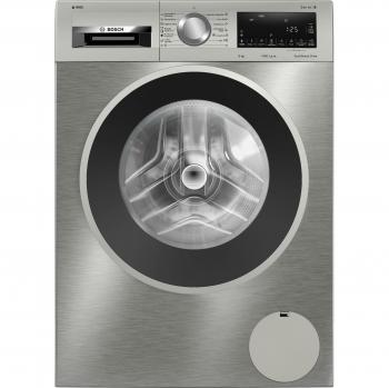 Bosch Serie 6 Lavadora de Carga Frontal 9 kg 1400 RPM A Acero Inoxidable WGG244AXES