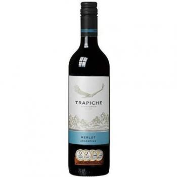 Vino Trapiche Vineyards Merlot 13.5% Alcohol, Botella de Vidrio, 750 ml [7790240025415]