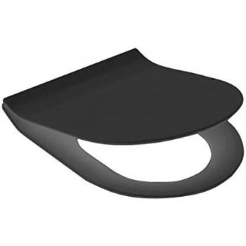 Asiento Softclose Negro Mate Idevit Alfa (AL030SBL)