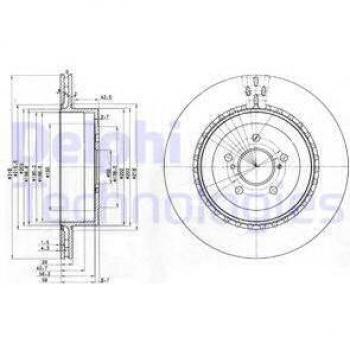 Disco de freno DELPHI BG3819