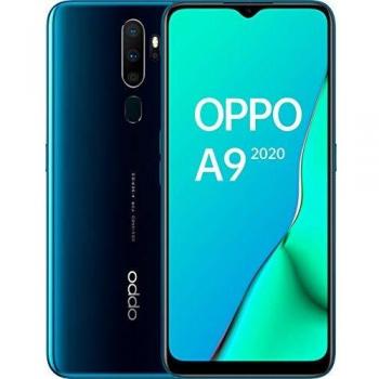 OPPO A9 2020 - Smartphone de 6.5 HD+, 4G Dual Sim, 8 Core, 128 GB, 4 GB RAM, 48 + 8 + 2 + 2 MP, 16 MP, Verde Marino [Versión ES/PT]