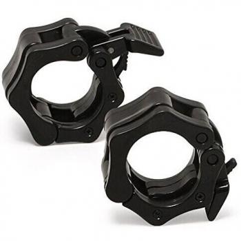 Lalawow Collares barra de pesas 1 par para el entrenamiento de pesas con mancuernas