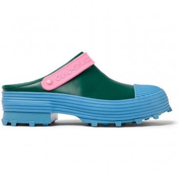 Camperlab Traktori Unisex Multicolor Clogs - Size 45, Smooth Leather