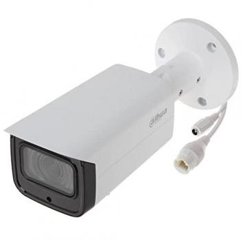 Cámara de vigilancia IP bullet 5MP con motorzoom 2.7-13.5mm, IR hasta 60m y PoE - Dahua WizSense